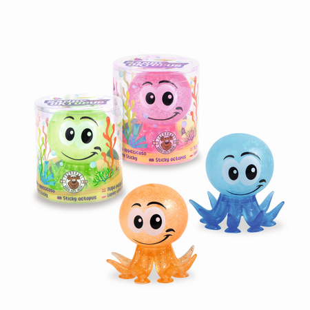 Gniotek Ośmiornica z przyssawkami 1szt.mix