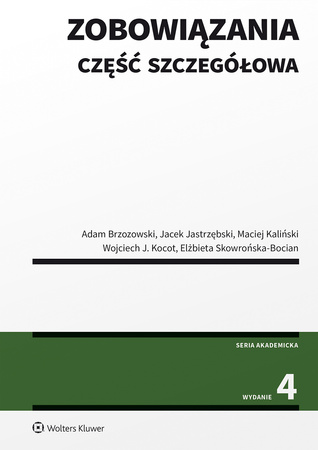 Zobowiązania. Część szczegółowa wyd. 2023