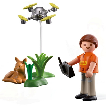 Playmobil Ratowanie sarenki za pomocą dronu 71880