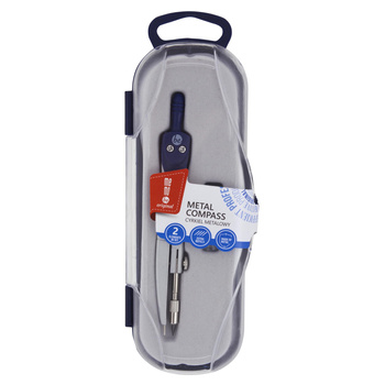 Cyrkiel szkolny MEMOBE w kasecie + grafity