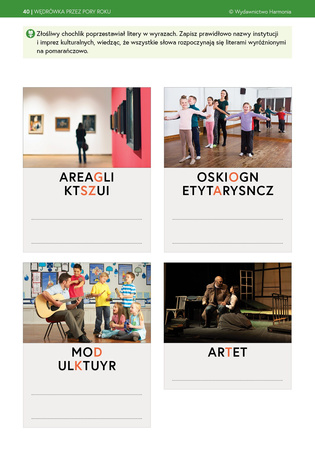 Wędrówka przez pory roku Wiosna