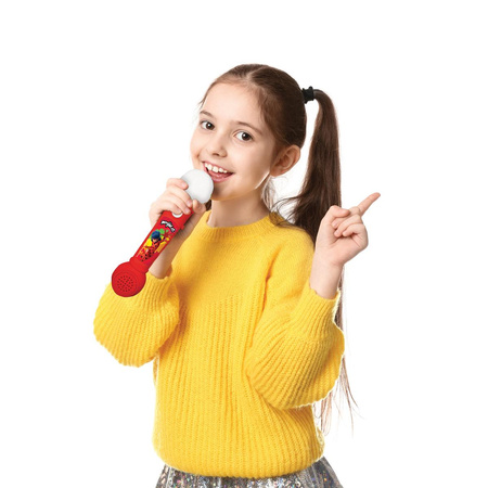 Mikrofon świecący z głośnikiem Biedronka Lexibook MIC80MI