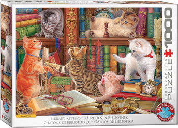 Puzzle 1000 Library Kittens 6000-5913