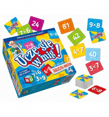 Gra Uczę się w mig Tabliczka mnożenia
