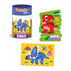 Puzzle piankowe magnetyczne Dinozaury RK5010-07