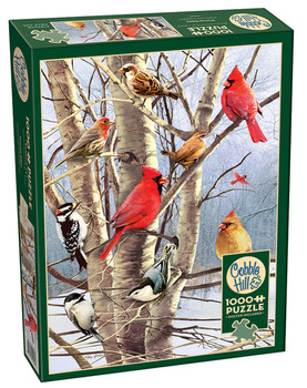 Puzzle 1000 Zimowe ptaki 113558