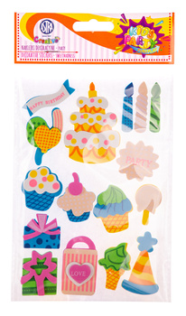 Naklejki dekoracyjne party 16szt