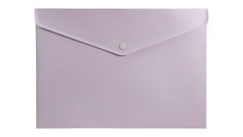 Teczka A4 koperta PP róż morandi
