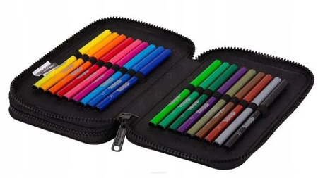 Piórnik 2-komorowy z wyposażeniem Coolpack Jumper 2 Game Zone