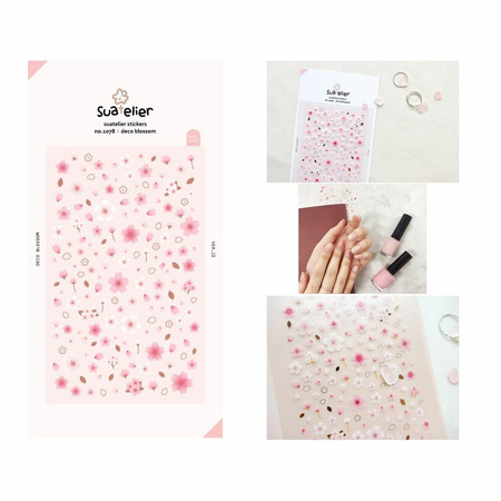 Naklejki Deco Kwiaty różowe