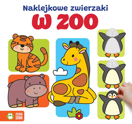 W zoo. Naklejkowe zwierzaki