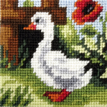 Zestaw do haftu Moje pierwsze wyszywanie Gąska