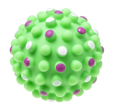 Piłka wzmocniona piszcząca 11,2 cm dla zwierząt 1szt. mix