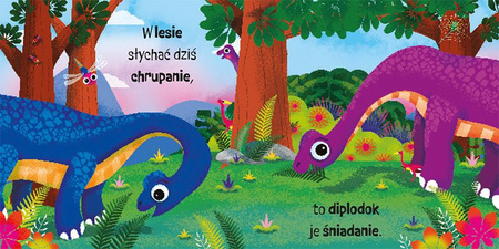 Świat dinozaurów. Zabawa z ruchomymi obrazkami