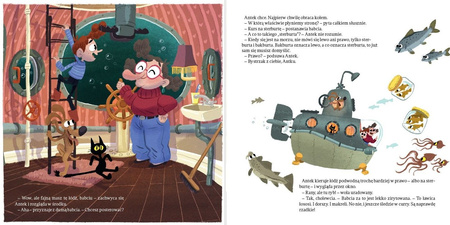 Antek z babcią na dnie morza. Antek i babcia. Tom 1