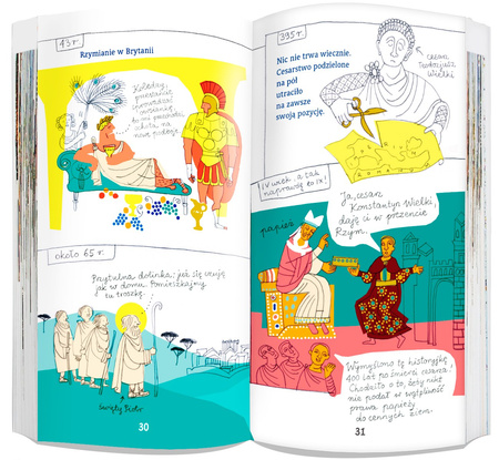 Rzym dla młodych podróżników przewodnik do bazgrania 2024