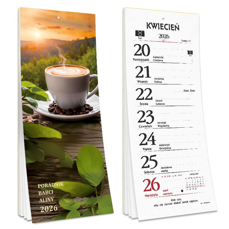 Kalendarz 2026 Tygodniowy SD1 1szt.mix