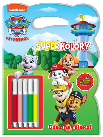 Czas na relaks. Psi Patrol. SuperKolory