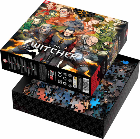 Puzzle 500 Gaming The Witcher Nilfgaard