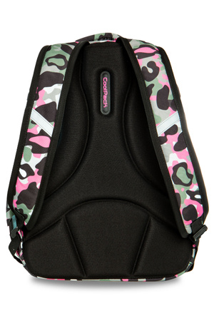 Plecak młodziezowy Coolpack Dart L Camo Pink Badges