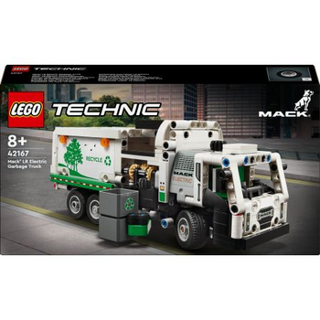 Lego Technic Śmieciarka Mack LR Electric 42167