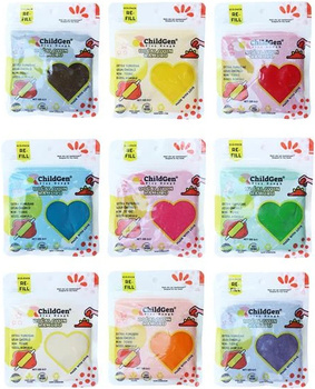 Naturalna ciastolina eko-pack 9 kolorów