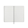 Kalendarz 2025 12M Moleskine SMART L tygodniowy czarny 13x21