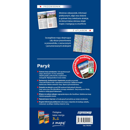 Paryż Przewodnik z atlasem 2025