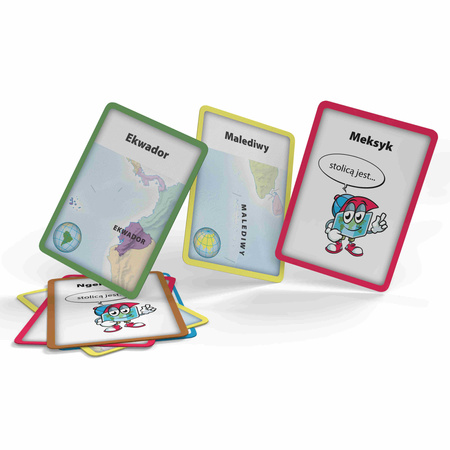 Karty Edukacyjne Stolice Świata MundiMap