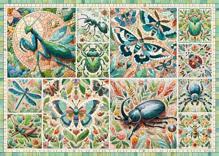 Puzzle 1000 CherryPazzi  Mosaic of the Miniature Wild 31445 