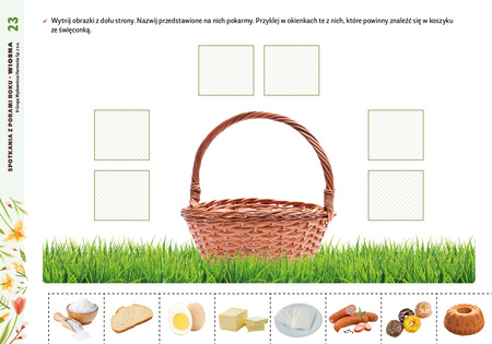 Spotkania z porami roku Wiosna materiały dla uczniów z niepełnosprawnością intelektualną