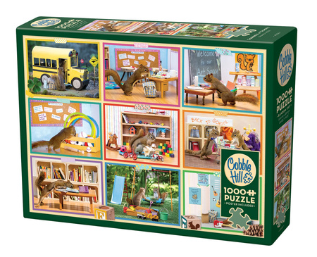 Puzzle 1000 Wiewiórki w szkole 113575