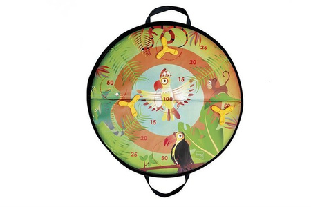 Gra Rzutki magnetyczne z dyskami Dżungla Scratch