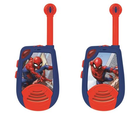 Krótkofalowki Walkie-talkie Spider-Man z funkcją alfabetu Morse'a TW25SP