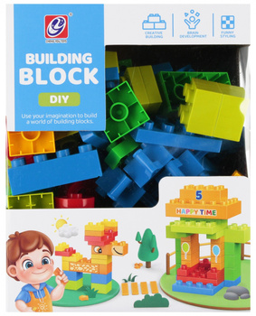 Klocki konstrukcyjne 100 elementów