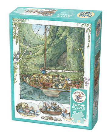 Puzzle 500 Brambly Hedge Wszyscy na pokład! 113522