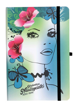 Kalendarz Nauczycielki 2025/2026 Salsa A5 tygodniowy słowianka