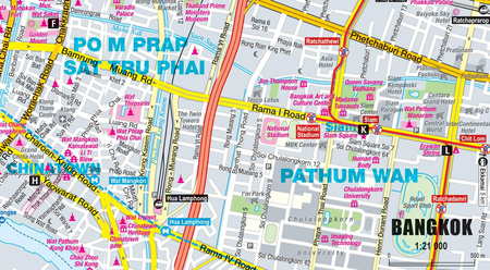 Tajlandia map&guide XL PL laminat 2020