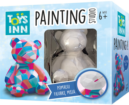 Painting studio figurka gipsowa Miś ToysInn STN 8813