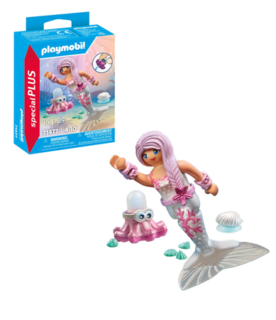 Playmobil Syrenka z ośmiornicą pryskającą wodą 71477