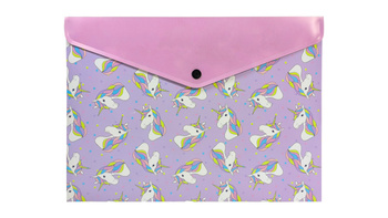 Teczka A4 kopertowa PP Unicorn