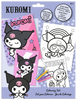 Kolorowanki z kredkami Kuromi KU00019