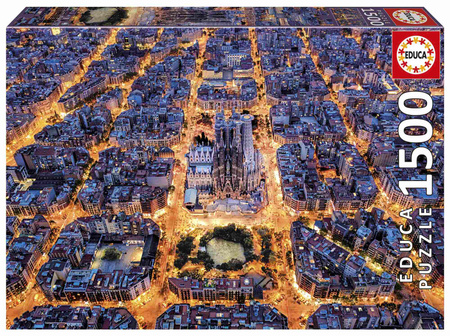Puzzle 1500 Barcelona Hiszpania 113436
