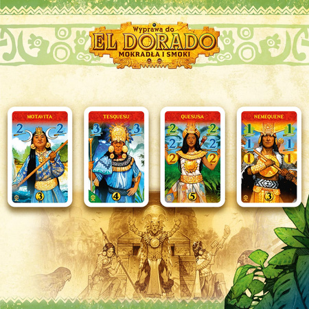 Gra Wyprawa do El Dorado Mokradła i smoki dodatki