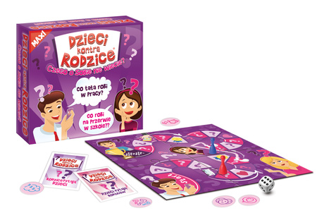 Gra Dzieci kontra Rodzice Czego o sobie nie wiecie? maxi
