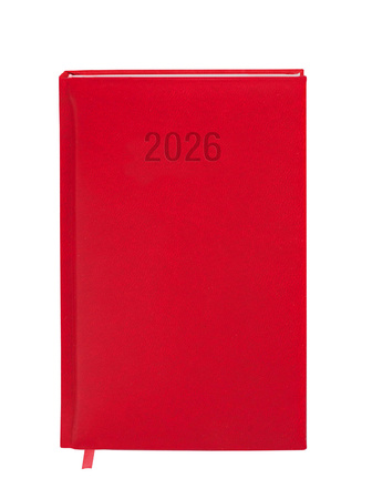 Kalendarz 2026 Colorfix A6 TDW czerwony