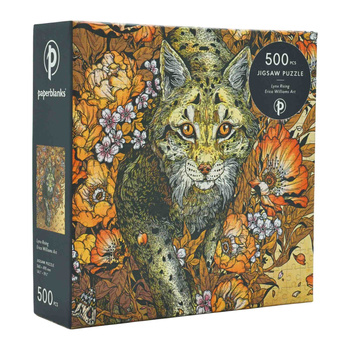 Puzzle 500 PC Lynx Rising Erica Williams Art