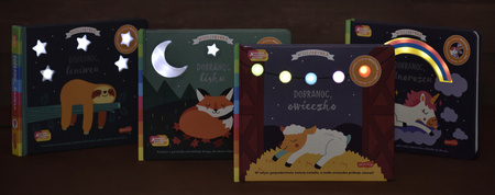 Dobranoc, leniwcu. Akademia mądrego dziecka. Wieczorynka. Seria ze światełkami