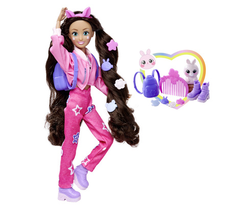Lalka Kawaii Hi Lucy i króliczek Momo