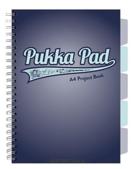 Kołozeszyt Pukka Pad A4 Project Book Navy granatowy